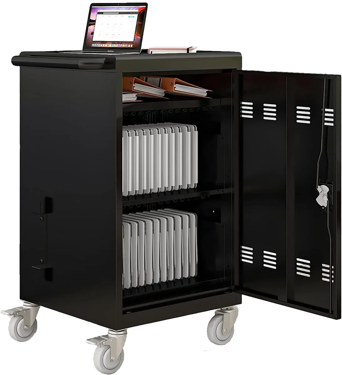 Thinkstar Thinkstar Mobile Charging Cart 30-Device 17" Screen — product photo