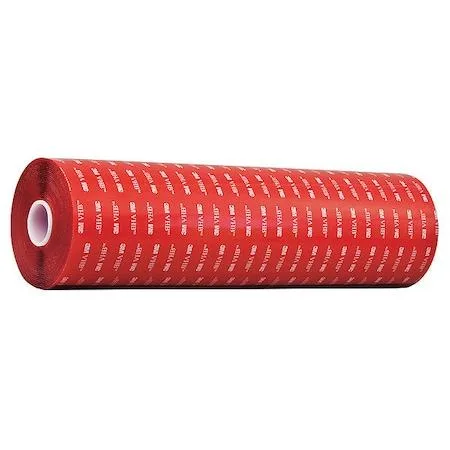 Clear 3M 4910 VHB foam tape roll 12 in wide 5 yd long 40 mil thick