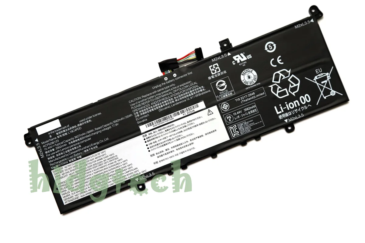 Beisite Beisite L19C4PDD L19M4PDD L19D4PDD laptop battery 56Wh 15.44V — product photo