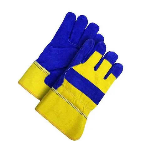BDG BDG 30-9-373-A-XL Leather Gloves Cowhide Safety Cuff Wing Thumb Full Finger Insulated Acrylic Liner 10 3/4 in — product photo