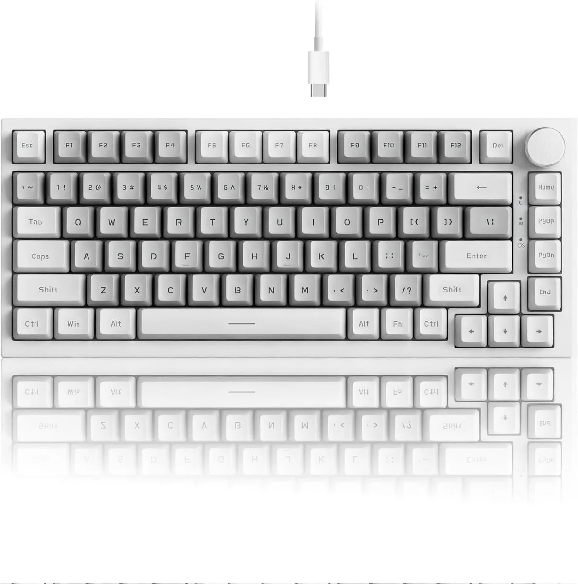 usbroway usbroway AK820 75% 81-key wired mechanical gaming keyboard — product photo