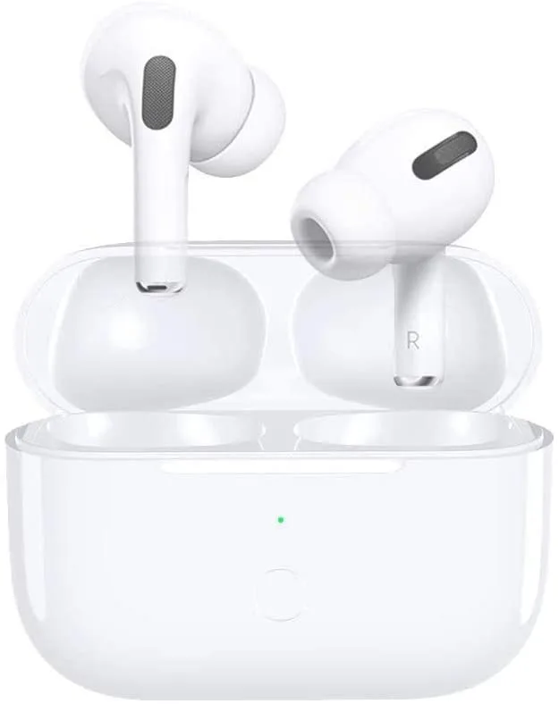 TWS Audio TWS Audio White Bluetooth Headset with Touch Control and 400 mAh Case — product photo