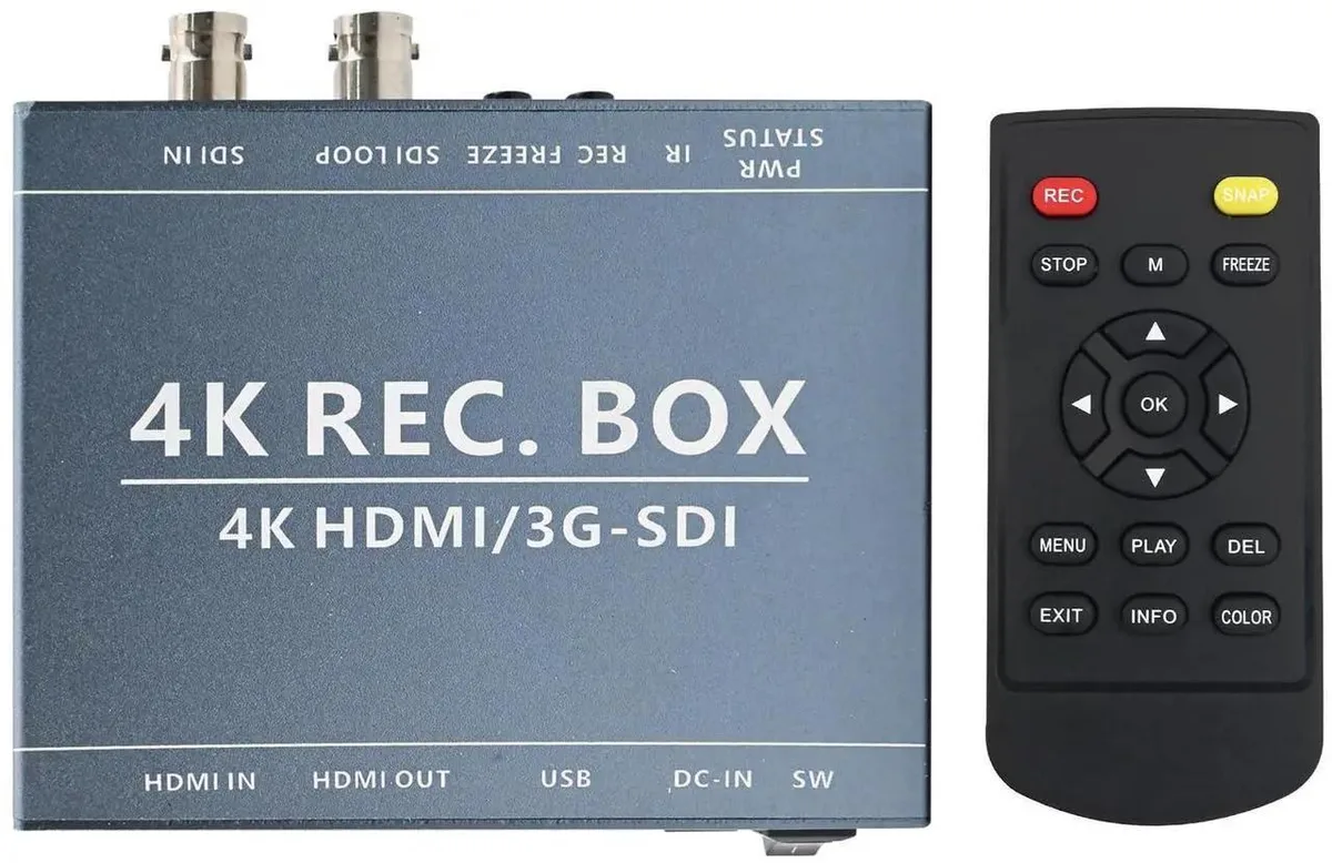 Vszerda Vszerda 3G SDI 4K HDMI DVI Video Capturing Device with Freeze & Loop Out — product photo