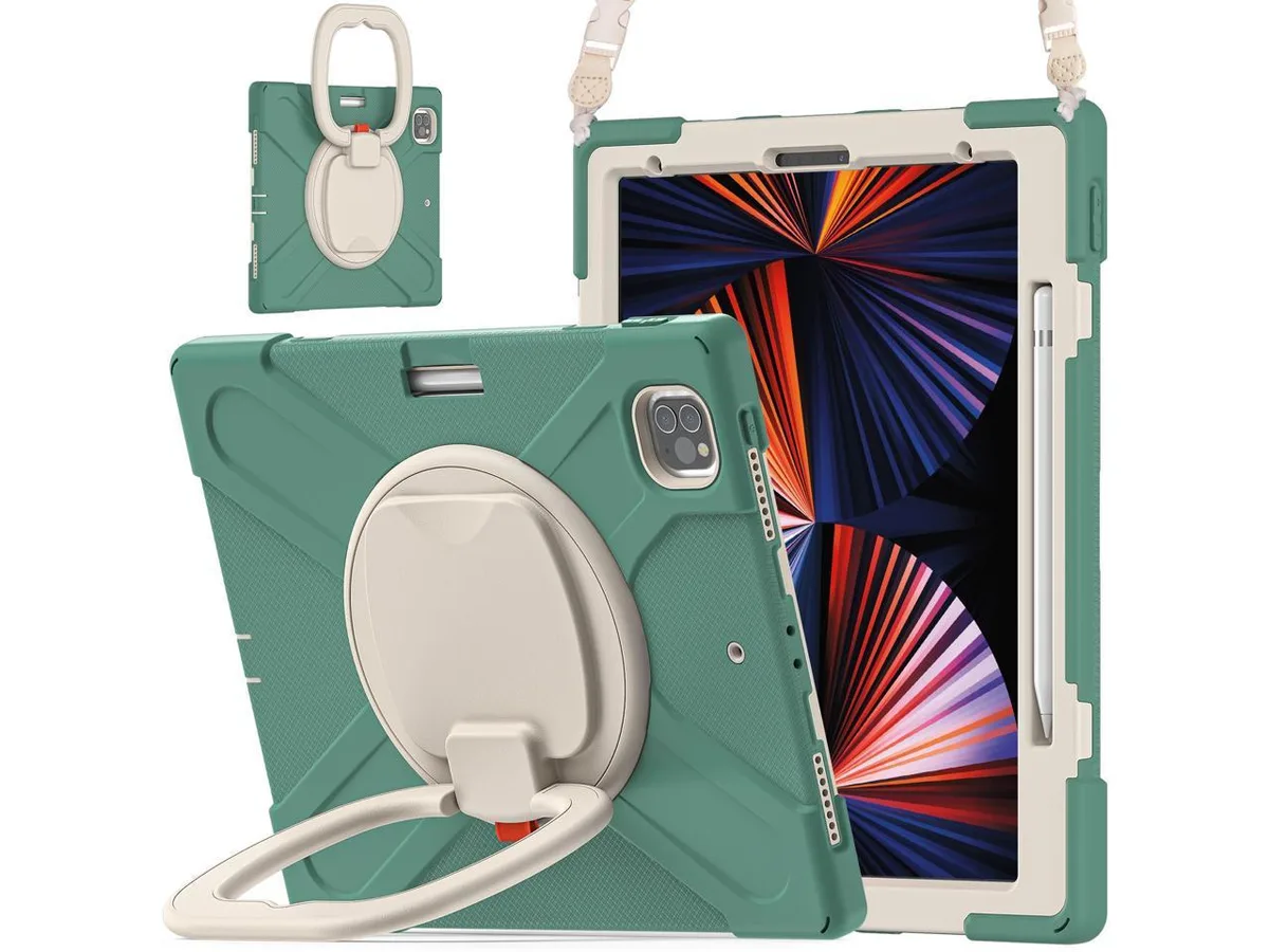 Werleo Werleo A2764/A2437/A2766 iPad Pro 12.9 2022 6th Gen Dark Green Case — product photo