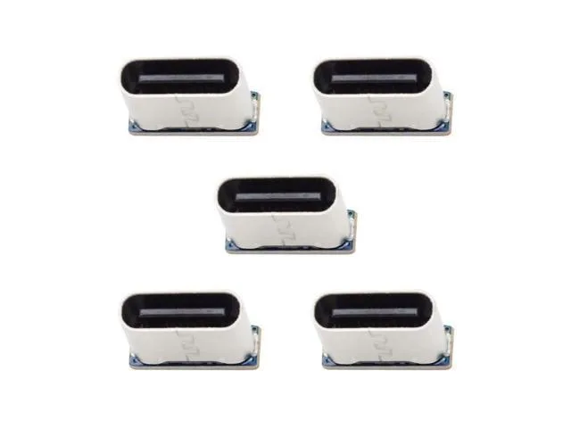 LORDWORLD LORDWORLD Type-C Female to Micro-USB 5Pin Solder Gender Changer 5pcs — product photo