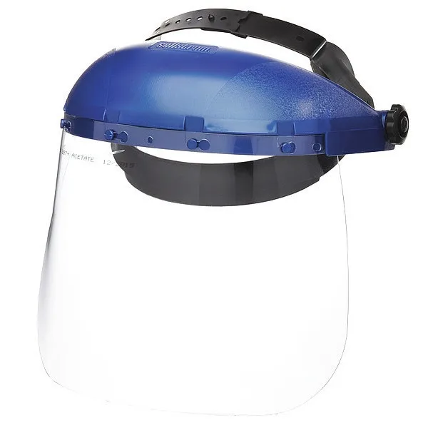 Sellstrom Sellstrom S39110 Ratchet Faceshield Blue Crown Clear Lens Series 390 — product photo