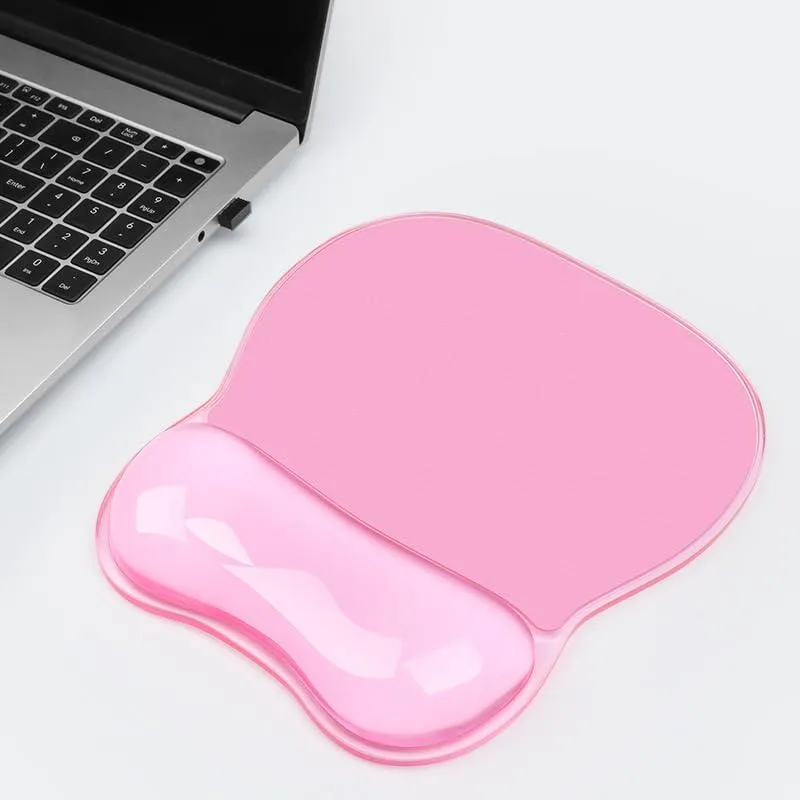  Aszqvd Gel Wrist Rest Mouse Pad B-Pink 9.6 x 8.3 in — product photo