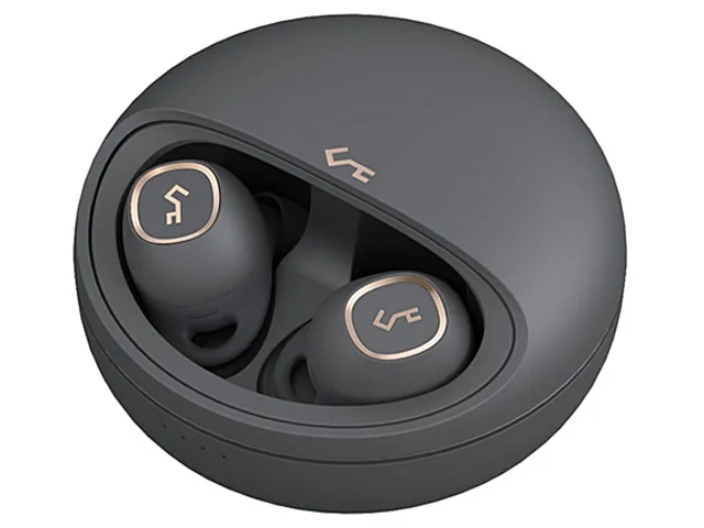 Aukey Aukey EP-T10 True Wireless Earbuds with Qi Wireless Charging Case (Grey) — product photo