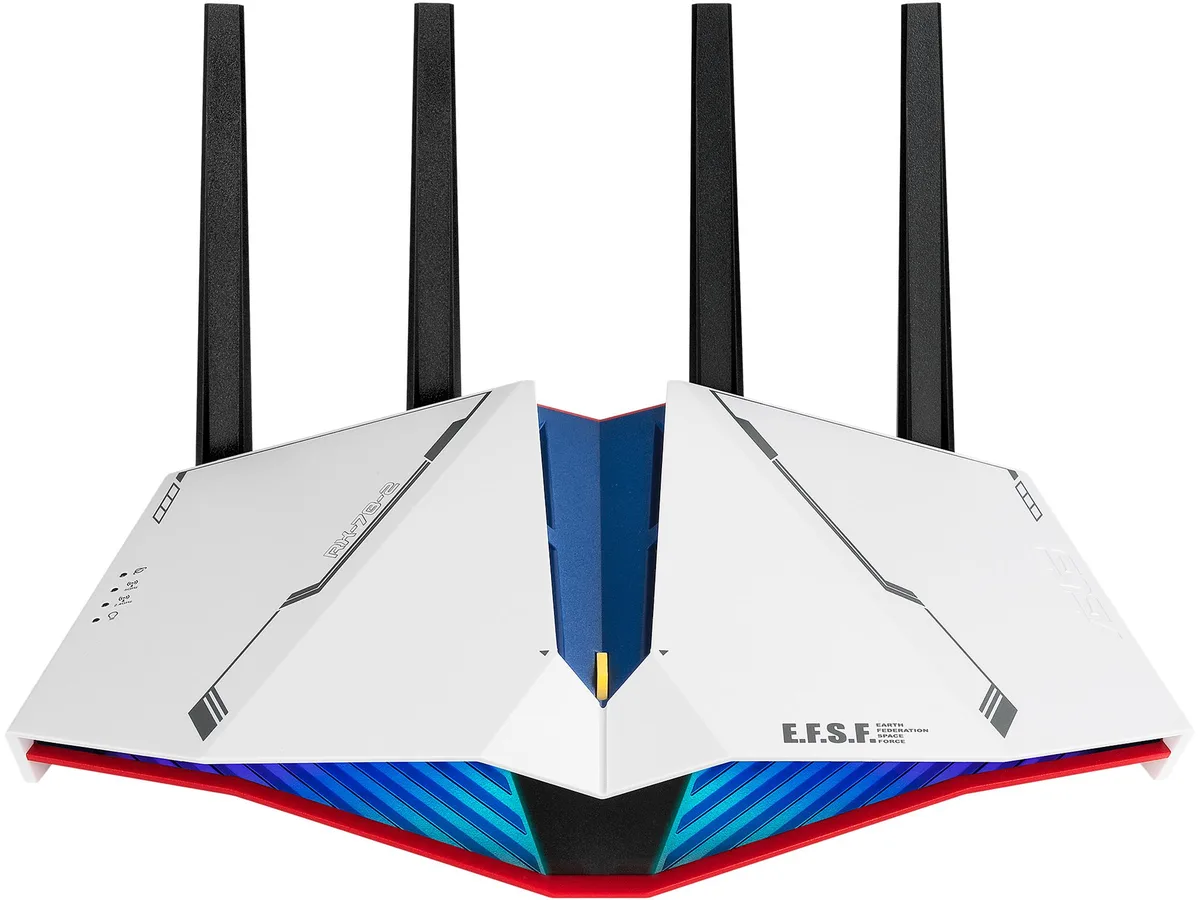 ASUS ASUS RT-AX82U GUNDAM Wi-Fi 6 Gaming Router — product photo