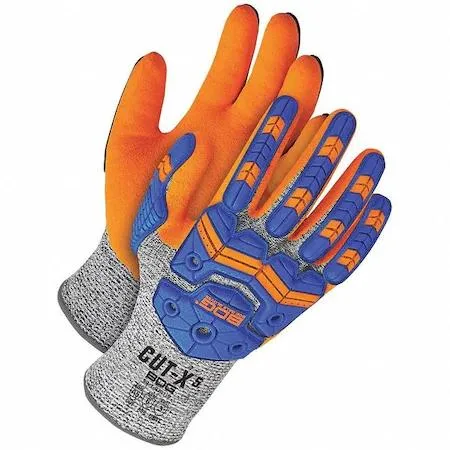 BDG BDG 99-1-9791-11 Grey HPPE Orange Sandy Nitrile Palm Impact Size X2L (11) personal protective equipment — product photo