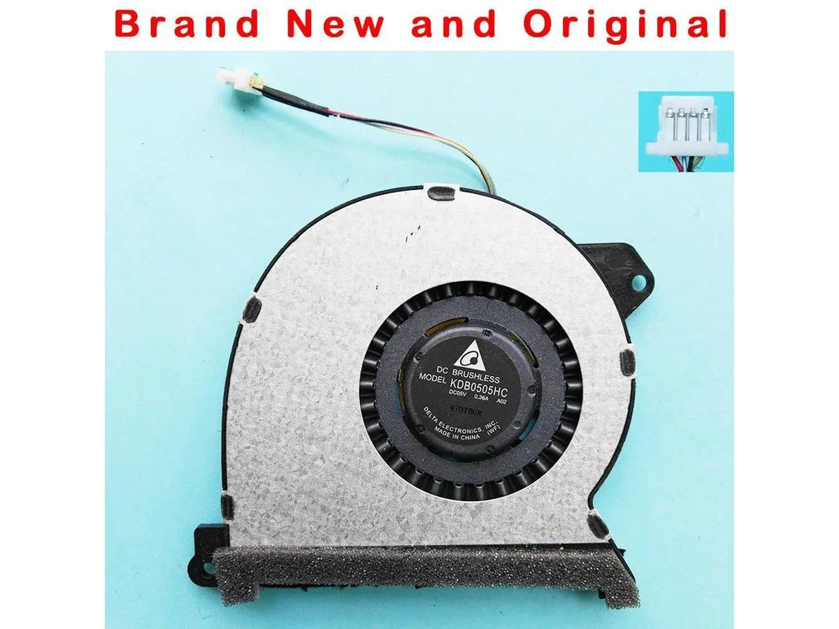 Fans Fans Delta KDB0505HC 5V .36A A02 CPU cooler — product photo