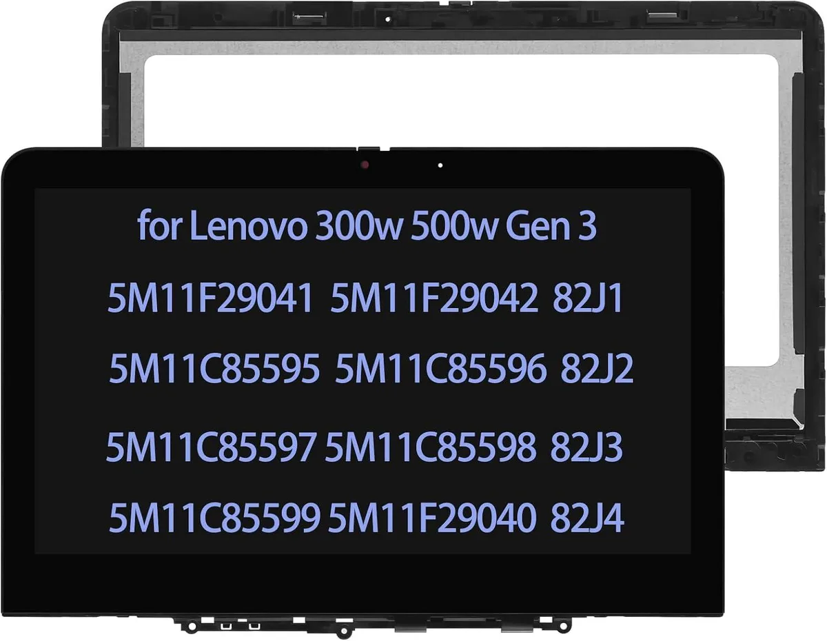 NUOLAISUN NUOLAISUN Touch Screen Replacement Lenovo Yoga 300w 500w Gen 3 2-in-1 — product photo