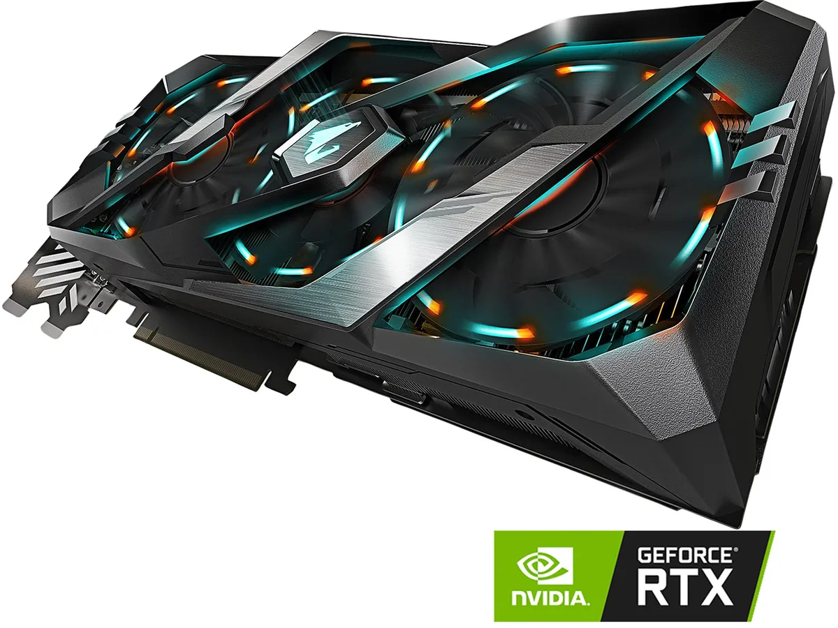 GIGABYTE GIGABYTE AORUS GeForce RTX 2080 Ti 11GB graphics card — product photo