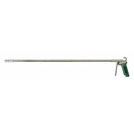 SPEEDAIRE SPEEDAIRE 2TEH5 air gun 1/4in FNPT aluminum silver green — product photo