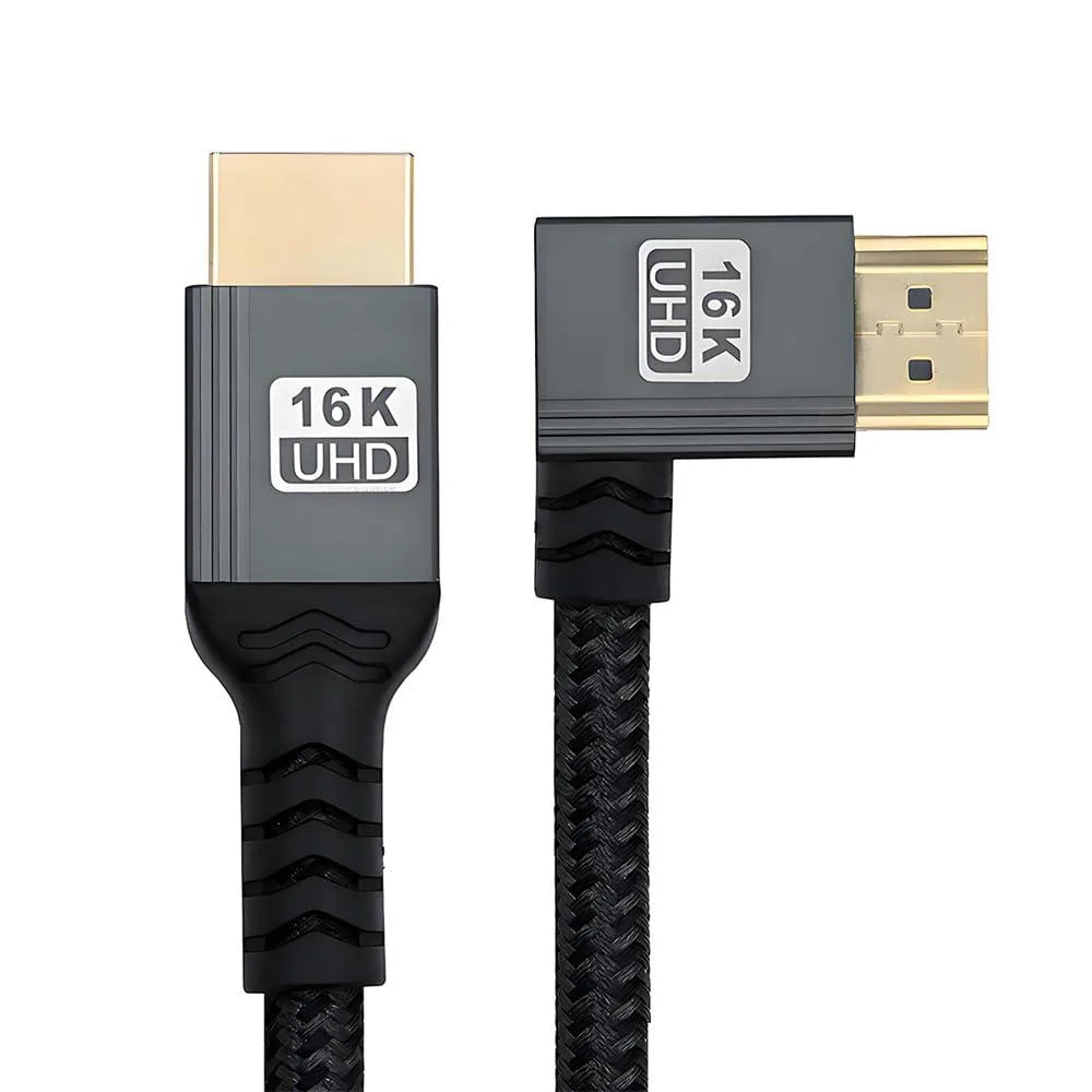 LORDWORLD LORDWORLD HDMI 2.2 96Gbps 1M Left-Angled Cable — product photo