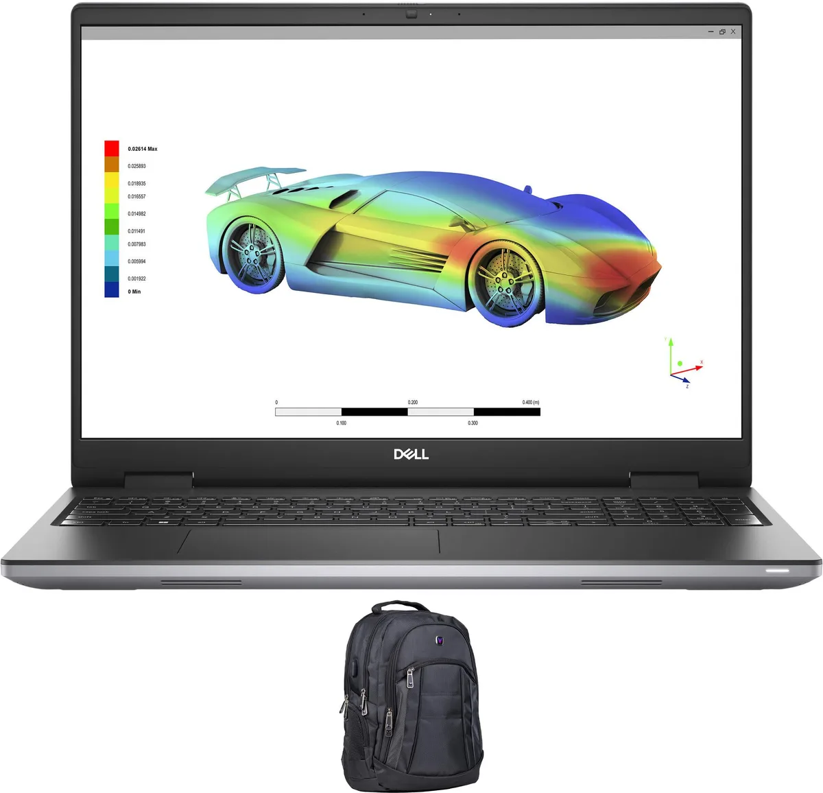 DELL DELL Precision 7670 laptop i7-12850HX 64GB DDR5 512GB RAID RTX A3000 16.0" 1920x1200 60Hz Gray Win 11 Pro — product photo
