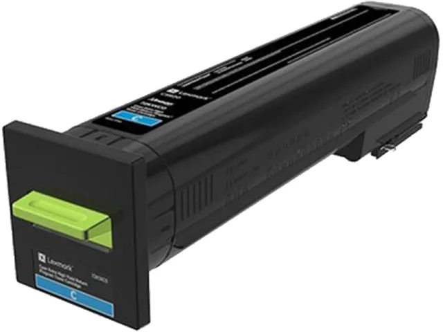 Lexmark Lexmark 72K0XCG Cyan Toner Cartridge 22000 Pages — product photo