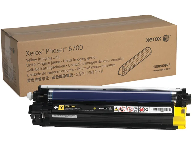 XEROX Xerox 108R00973 yellow imaging unit for Phaser 6700 50000 pages scanner supply — product photo