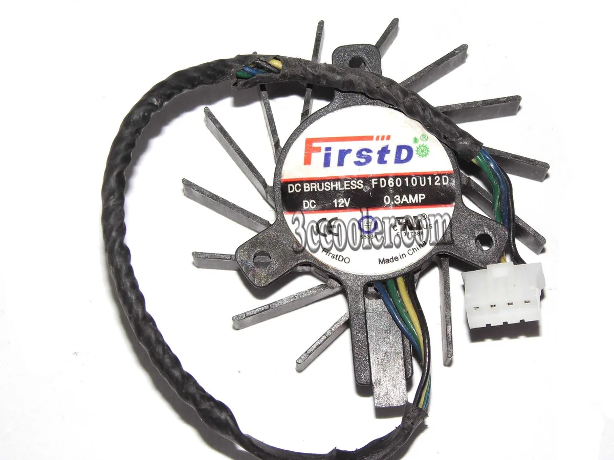OEM Industries OEM Industries FD6010U12D 6010 12V .30A 4Pin CPU cooler — product photo