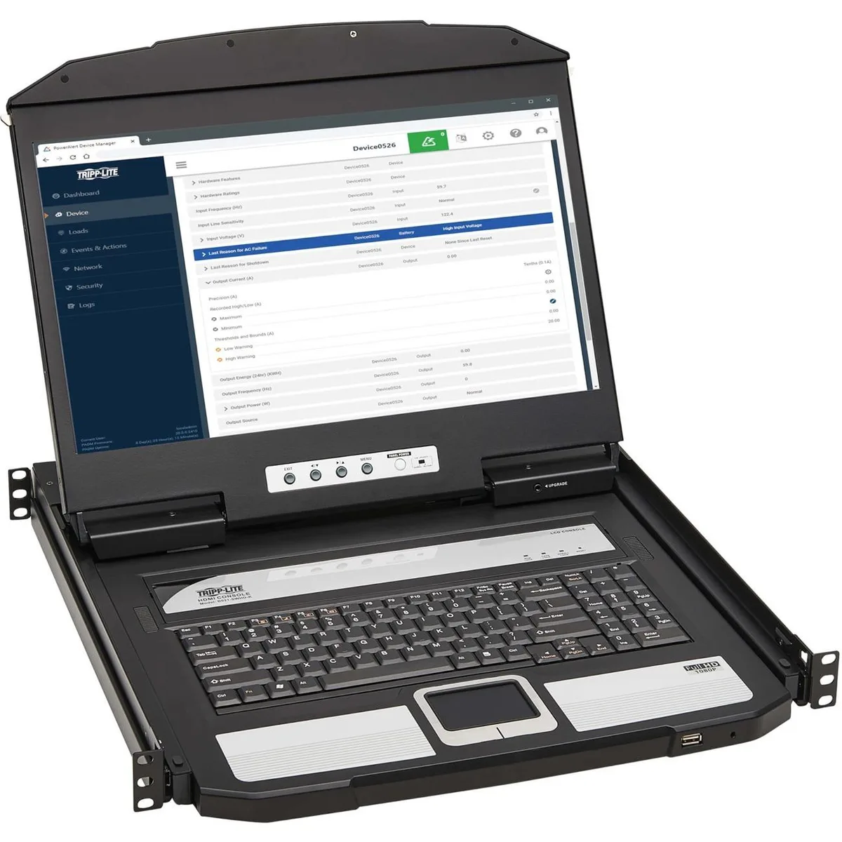 Tripp Lite Tripp Lite B021SWHDK 1U 18.5" LCD KVM switch — product photo