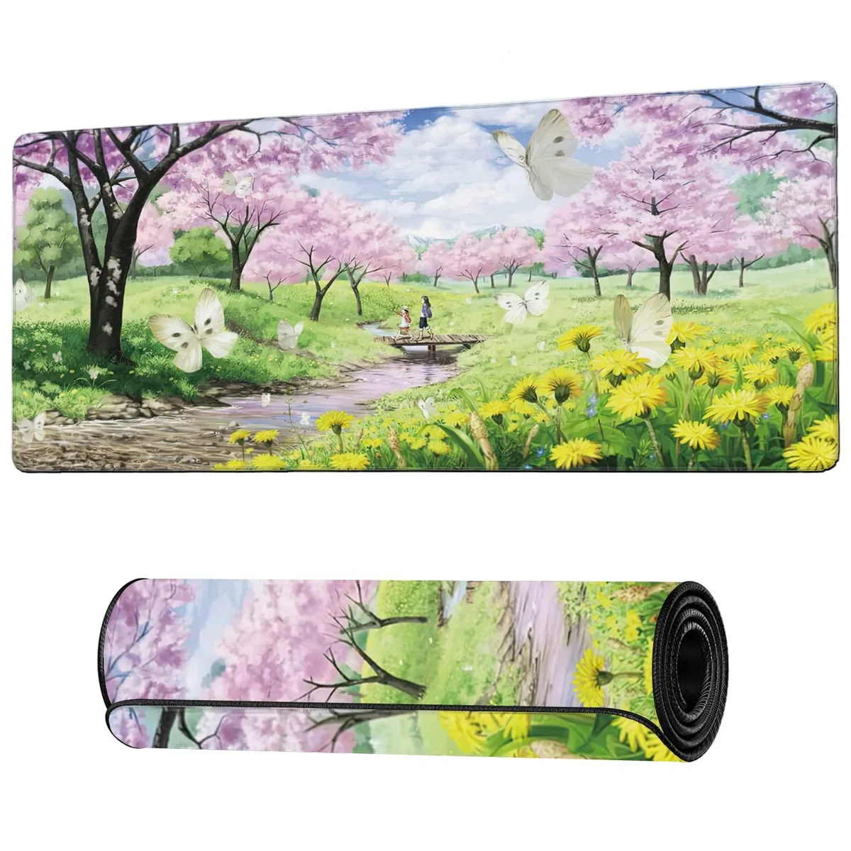  Keychron M1FUIA16-PD1C9-007 Spring Garden Mouse Pad 35.4 x 15.7 Inch — product photo