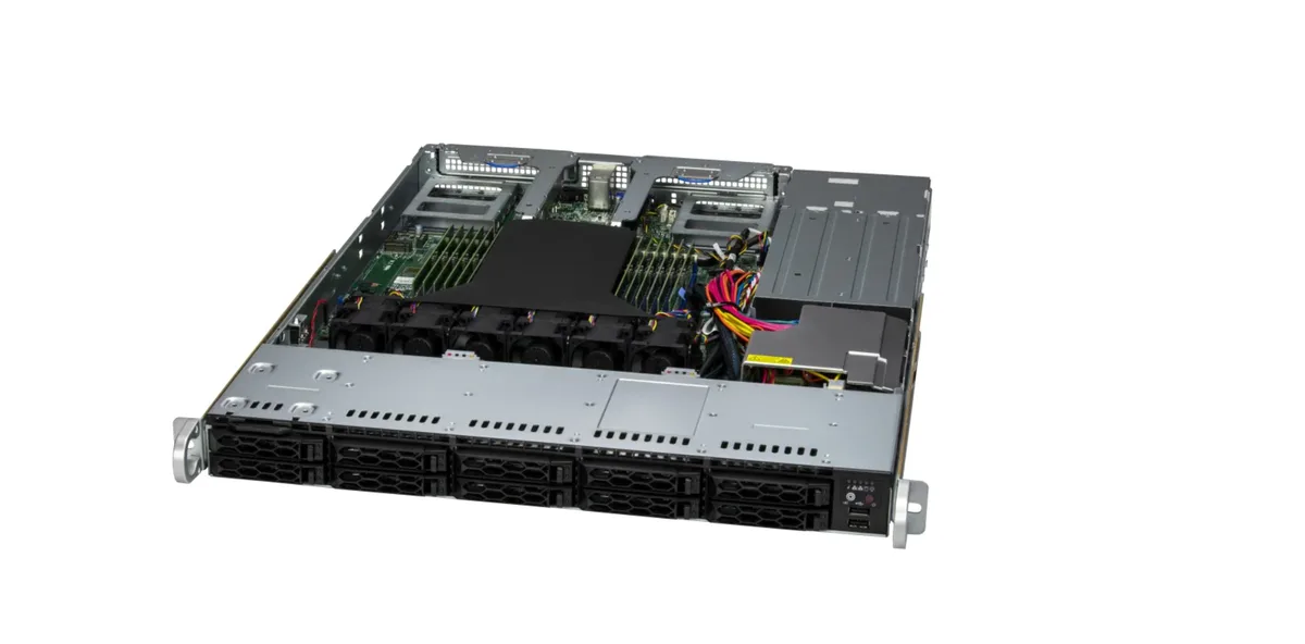 Supermicro Supermicro AS-1115CS-TNR barebone server 12 DIMM 10×2.5" 860W — product photo
