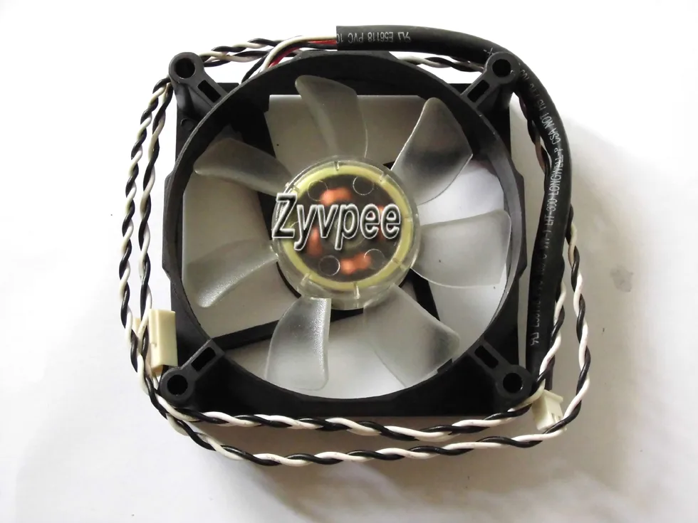 Zyvpee Zyvpee FD128025MB 80×25mm 12V .16A 2 pins×2 case fan — product photo