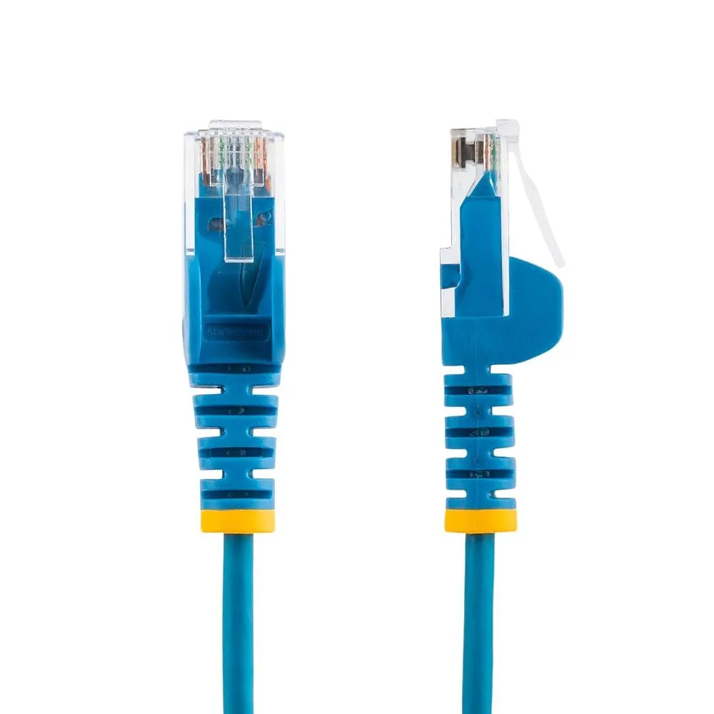 STARTECH STARTECH N6PAT5BLS network ethernet cable 5ft blue slim CAT6 snagless LSZH 28AWG bare copper — product photo