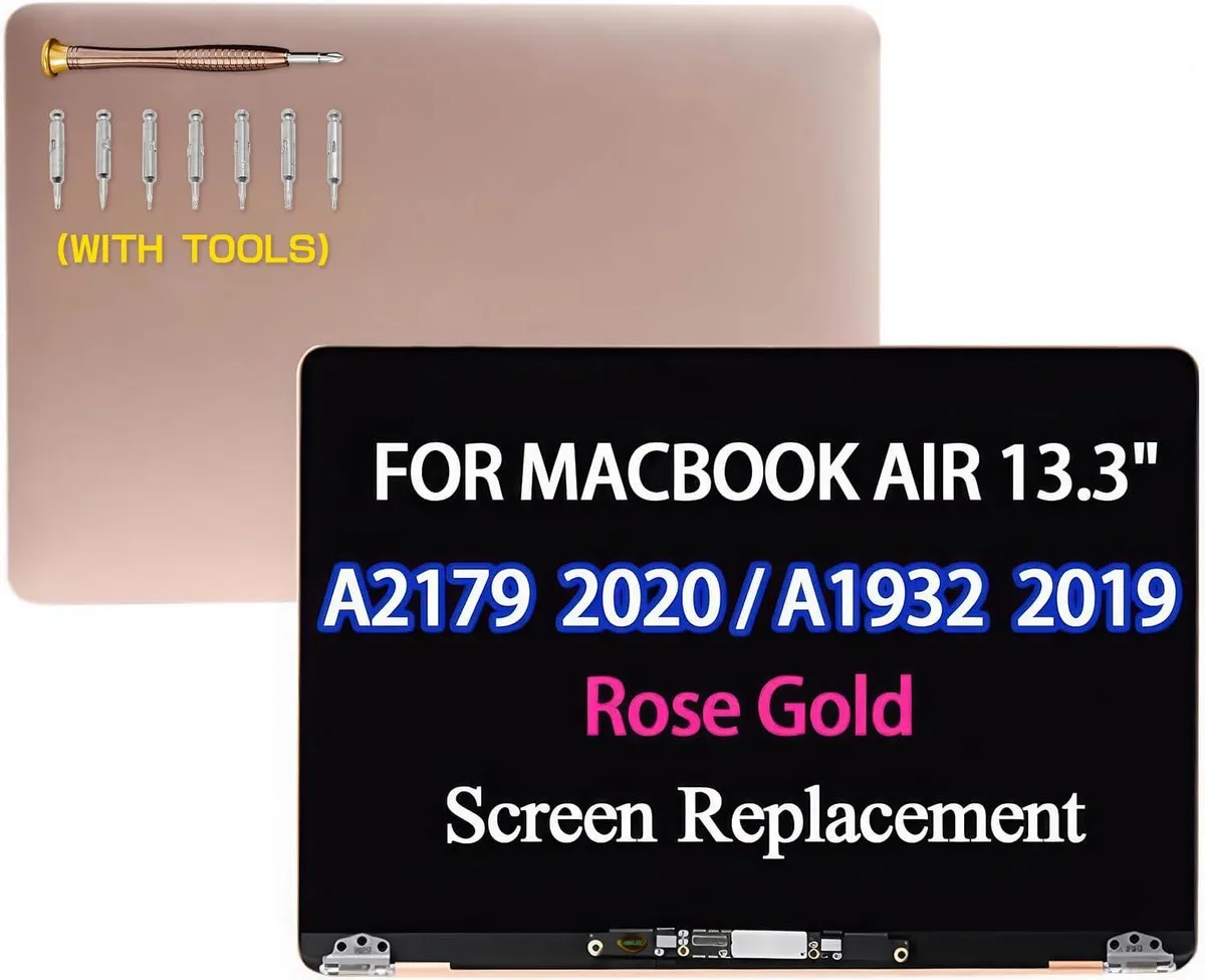 NUOLAISUN NUOLAISUN 13.3" MacBook Air Retina 2020 A2179 LCD Screen Replacement 2560x1600 Gold — product photo
