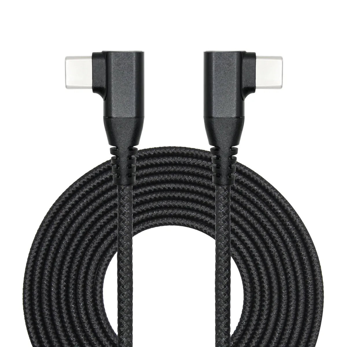 Vszerda Vszerda Right Angle USB C to USB C Cable 3M/9FT 60W PD 480Mbps Black — product photo