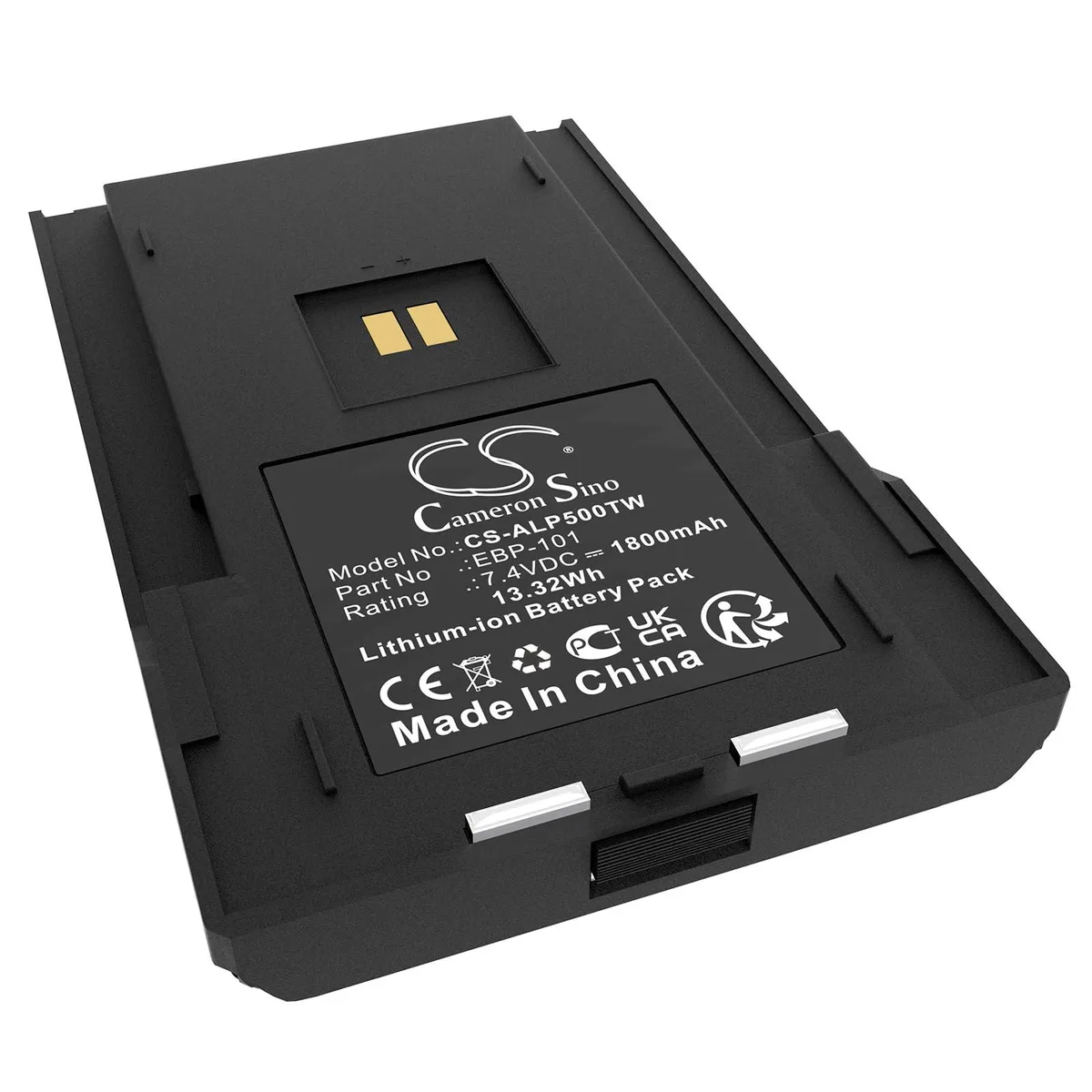 Cameron Sino EBP-101 1800mAh 7.4V Li-Po Battery for Alinco Radios — product photo