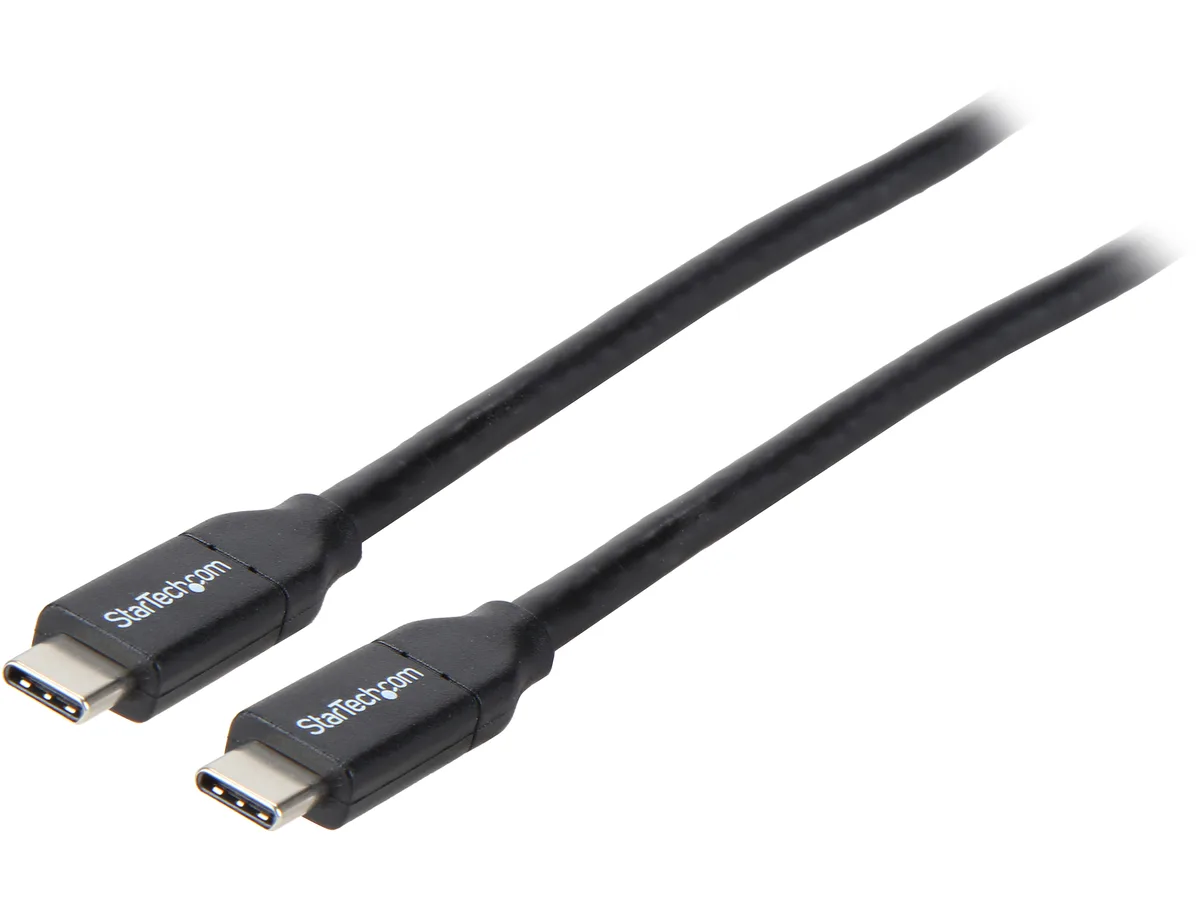 STARTECH STARTECH USB2C5C1M USB 2.0 USB C to USB C cable 1m — product photo