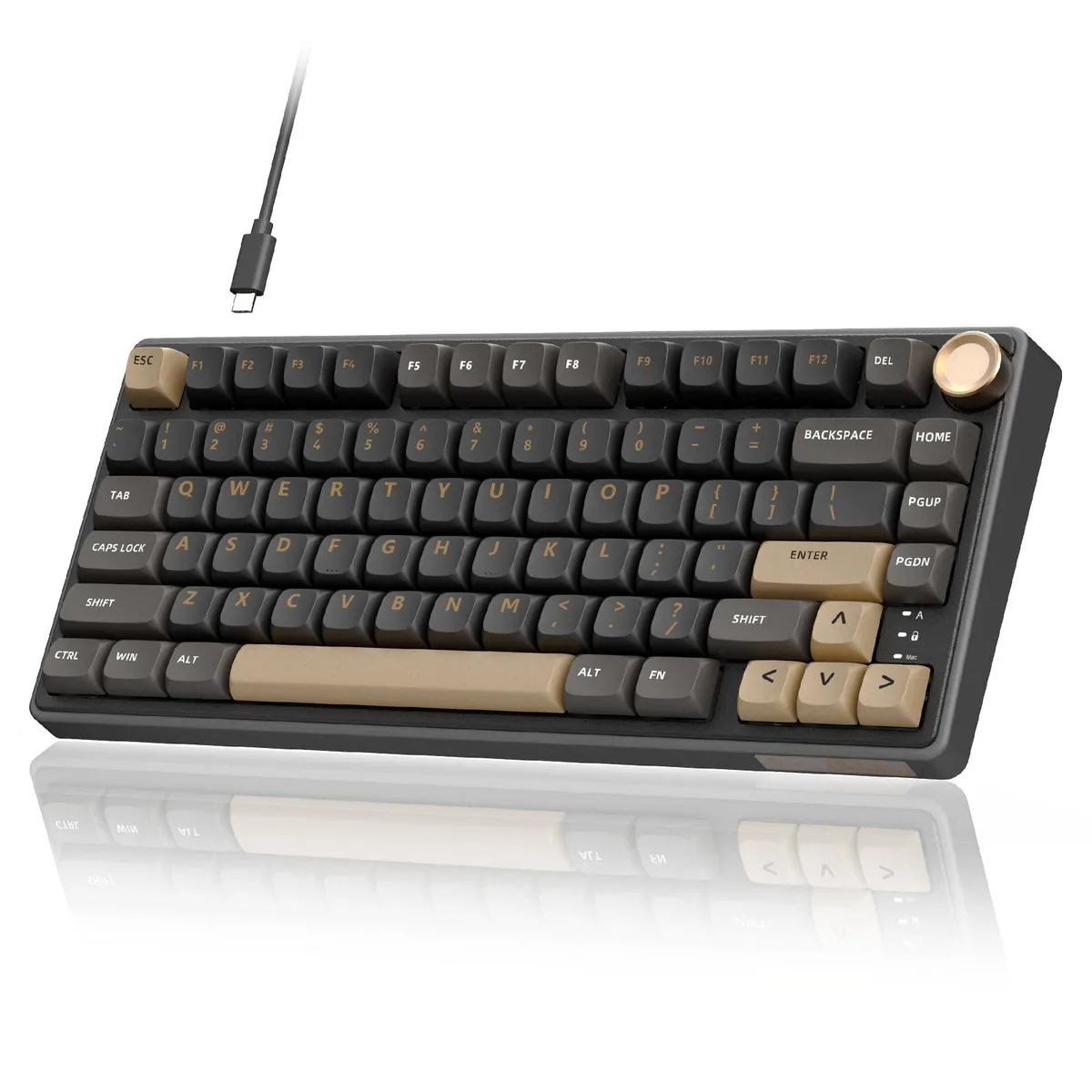  Redragon RK R75 75% Wired Mechanical Gaming Keyboard Black — product photo
