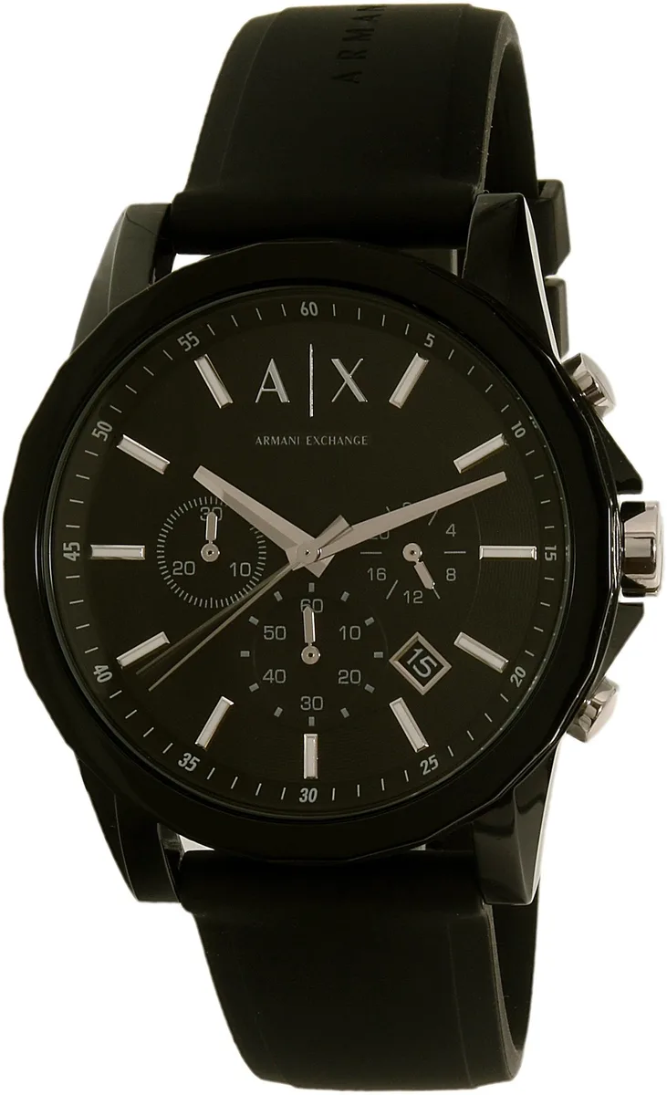 Armani Exchange Armani Exchange AX1326 Black Silicone Quartz Watch — product photo