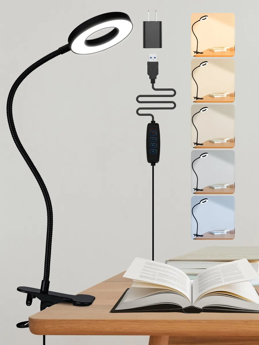 ReinHoo QYJC01-A swing arm 550lm 5.5W 360° adjustable — product photo