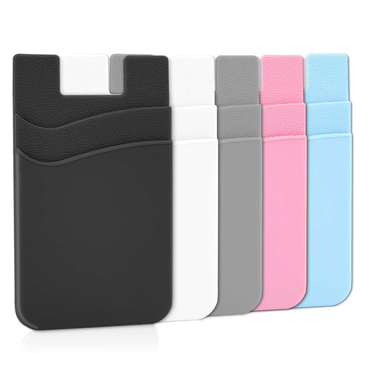 No Sew No Sew Jb-pws Stick-On Phone Wallet White Pack of 5 — product photo