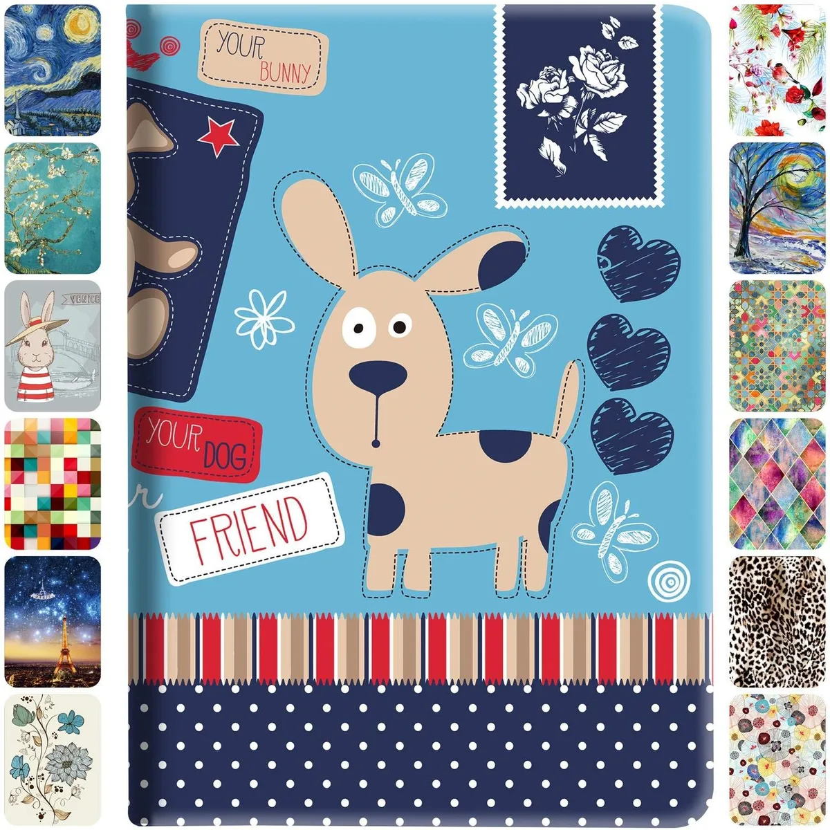 BoYata BoYata 2 in 1 Accessory iPad 10.2 7th 8th 9th Gen Puppy Friend — product photo