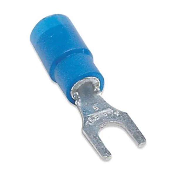 Thomas &amp; Betts Thomas &amp; Betts STA-KON 14RB-14F Fork Terminal 14 AWG 600 V Vinyl — product photo