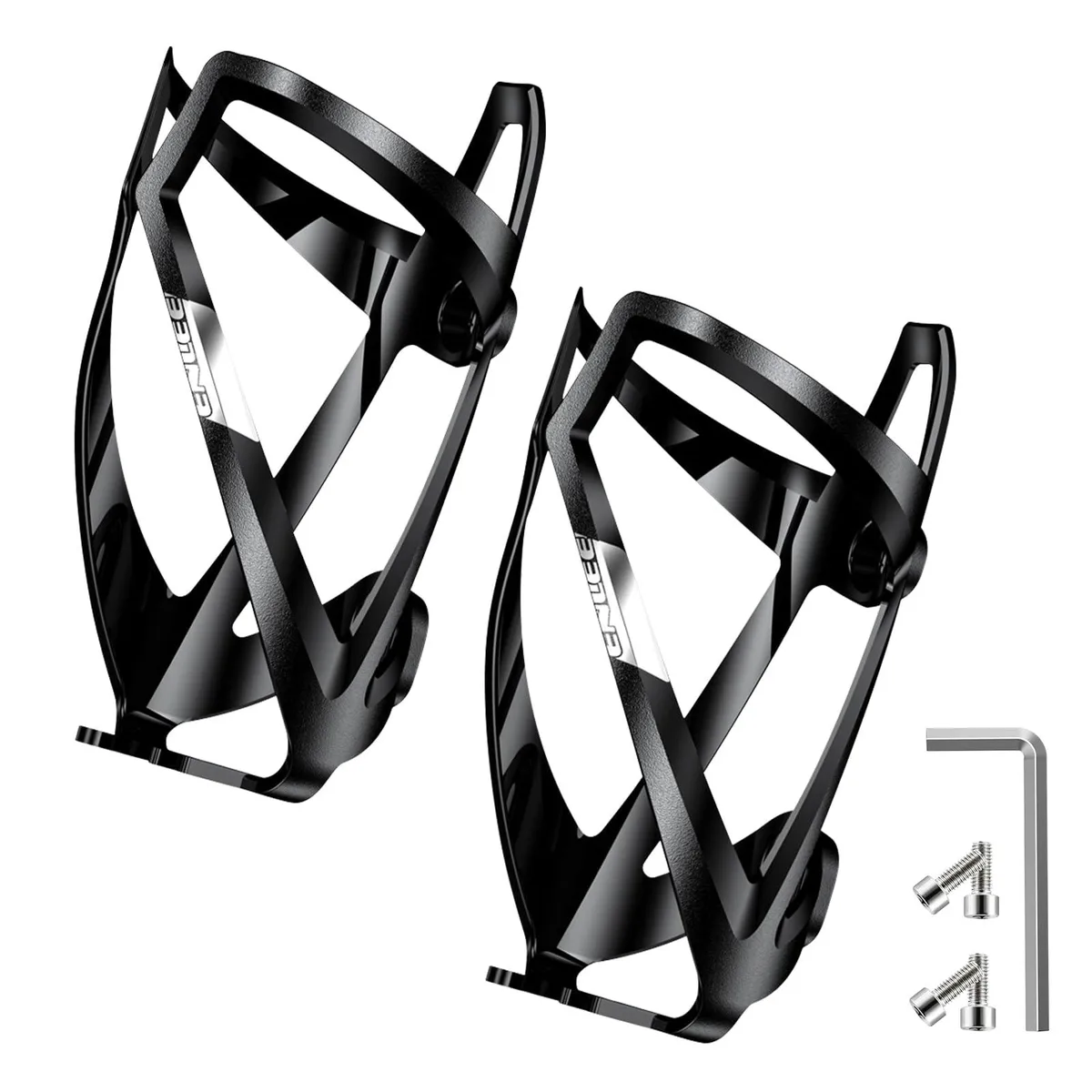  Hollywood Racks MY-SBJ-001 Bike Water Bottle Holder 2 Pack Black — product photo