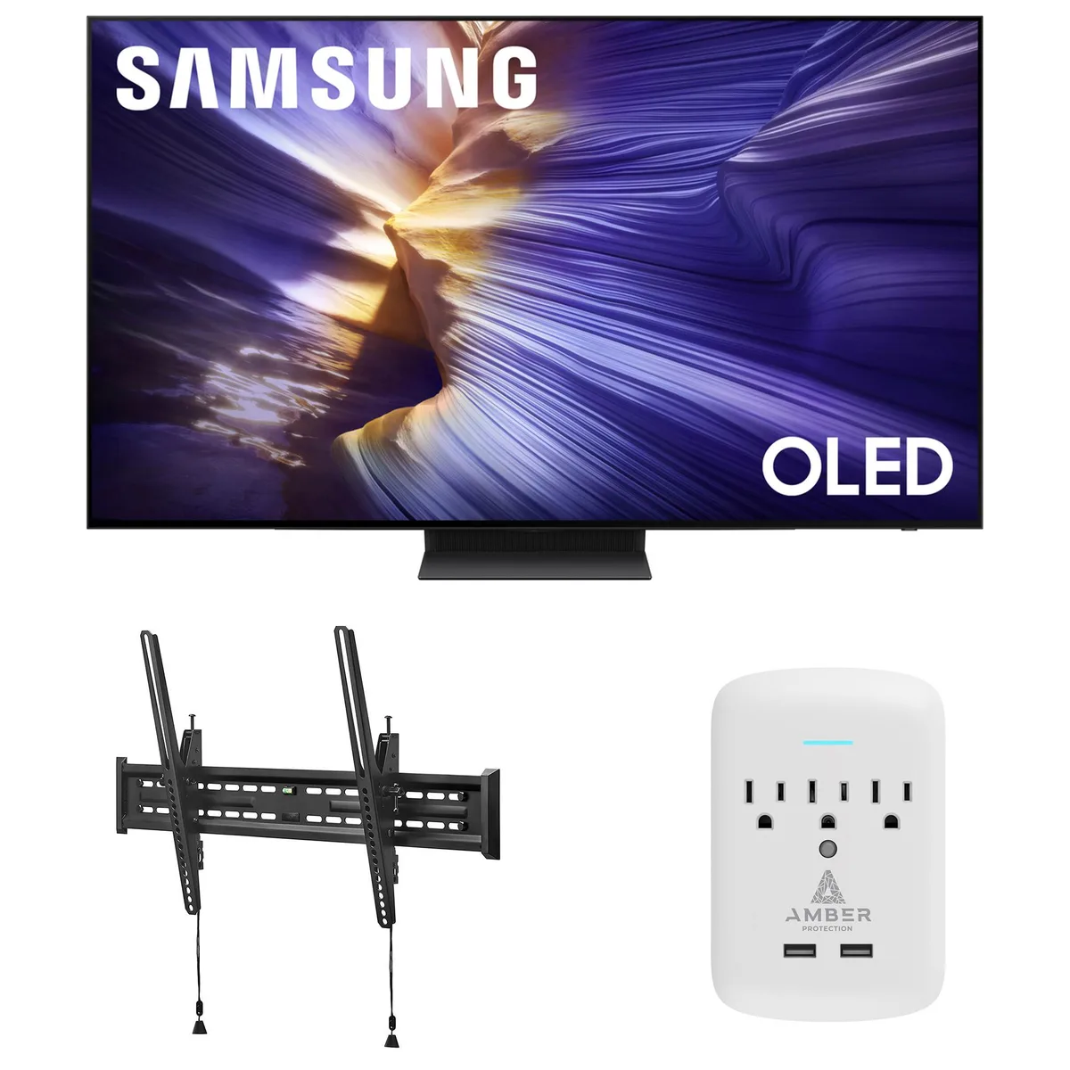 SAMSUNG SAMSUNG QN65S90FAFXZA 65" 4K OLED Smart TV 120Hz 2025 — product photo