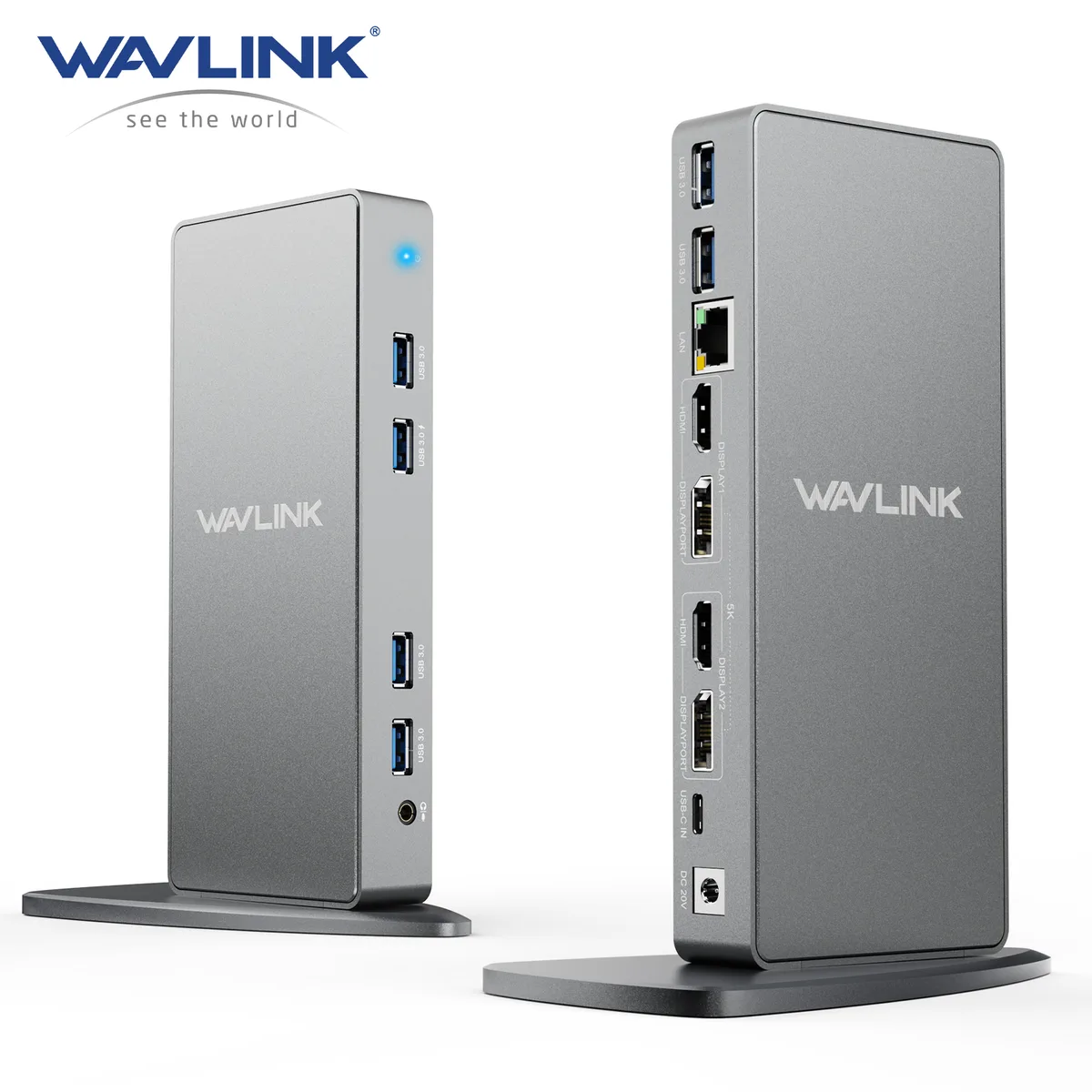 Wavlink Wavlink UG69DK7 14-in-1 Docking Station Silver — product photo