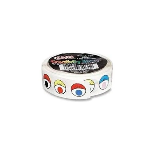 Chenille Kraft Chenille Kraft 340301 Wiggle Eyes Sticker educational supply — product photo