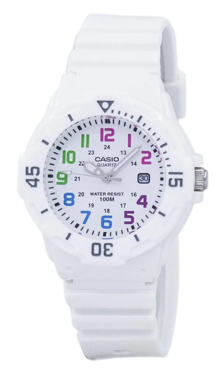 CASIO Casio Enticer LRW-200H-7BVDF Women's Analog White Dial Resin Watch 100m — product photo