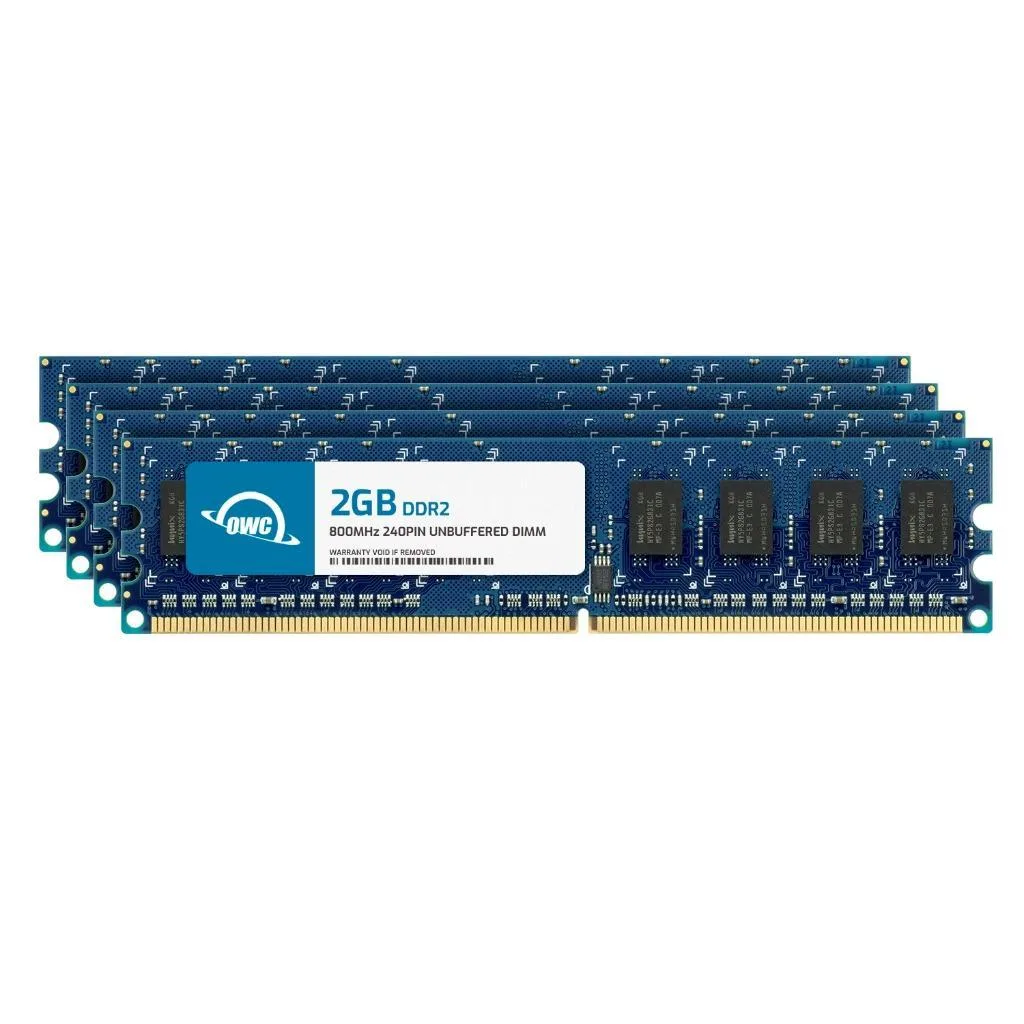 OWC OWC 8GB (4x2GB) DDR2 800 PC2-6400 CL6 desktop RAM — product photo