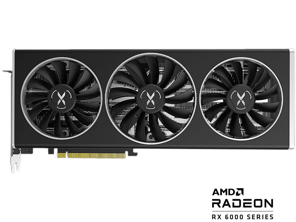 XFX XFX SPEEDSTER MERC319 Radeon RX 6700 XT 12GB graphics card (RX-67XTYTBDP) — product photo