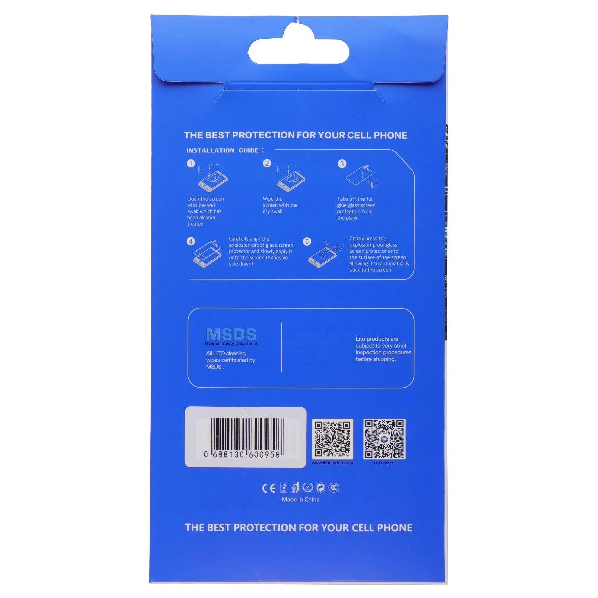 Lito Children’s Wear Lito Children’s Wear 2.5D Full Glue Tempered Glass Screen Protector for Moto Edge 30 L-1348 — product photo