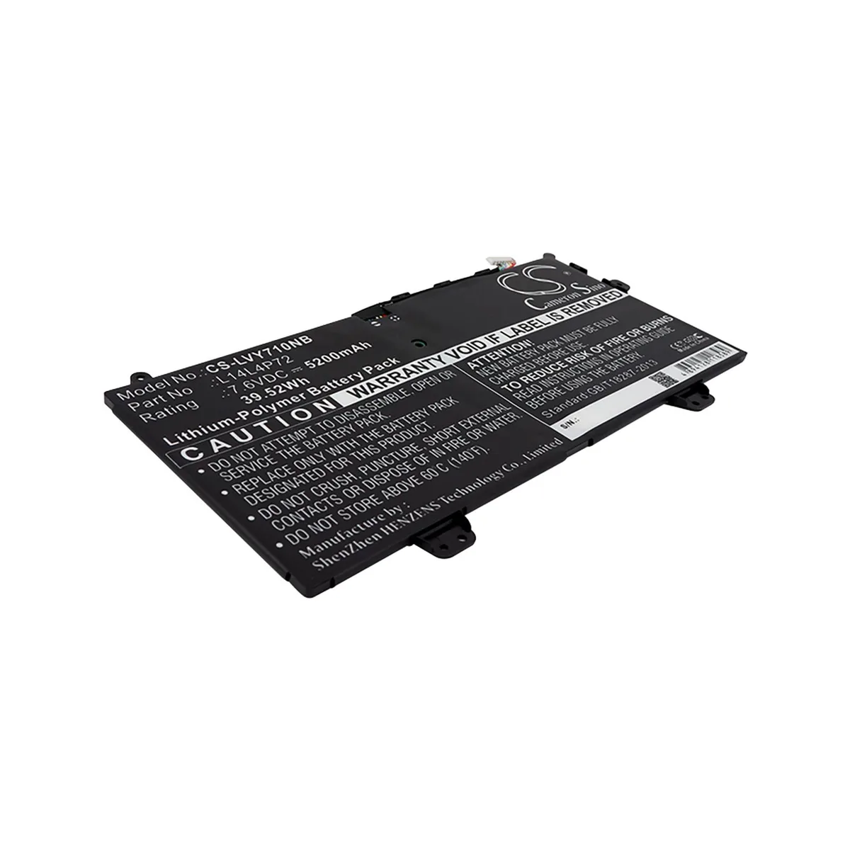 Cameron &amp; Co Cameron &amp; Co DS-CS-LVY710NB laptop battery 7.6V 5200mAh — product photo