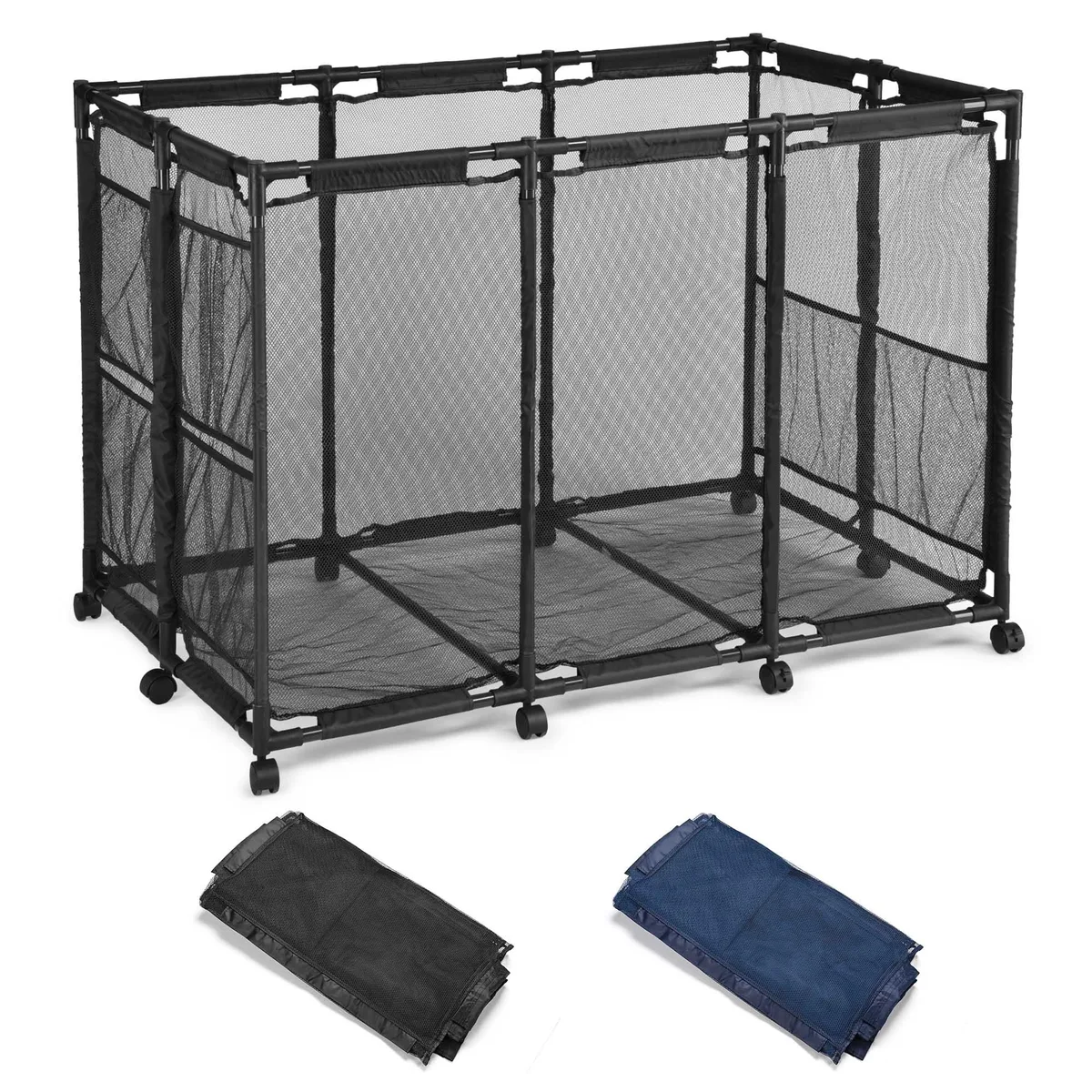 Yescom USA, Inc. Yescom USA, Inc. 06PSBBMC004-4GCWL-03 Toy Storage 65x30x33in 12 Wheels 63.5Lbs — product photo