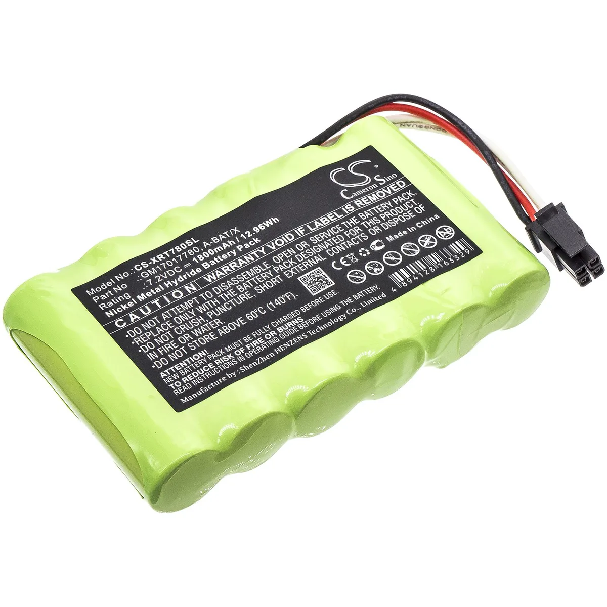 Cameron &amp; Co Cameron &amp; Co DS-CS-XRT780SL GPS Battery Ni-MH 7.2V 1800mAh Green — product photo