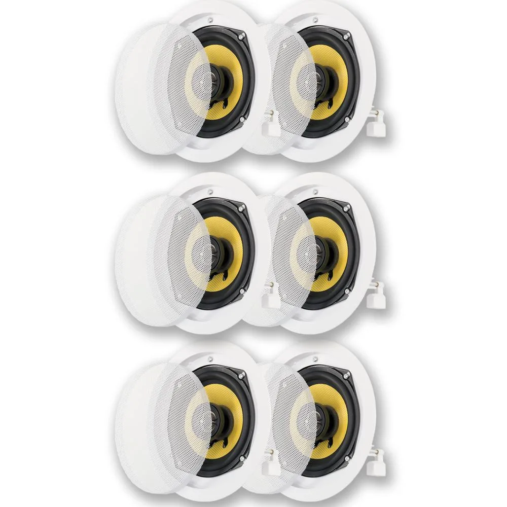 Goldwood Sound, Inc. Goldwood Sound, Inc. Acoustic Audio HD-5 In-Ceiling Speaker 6-Pack — product photo